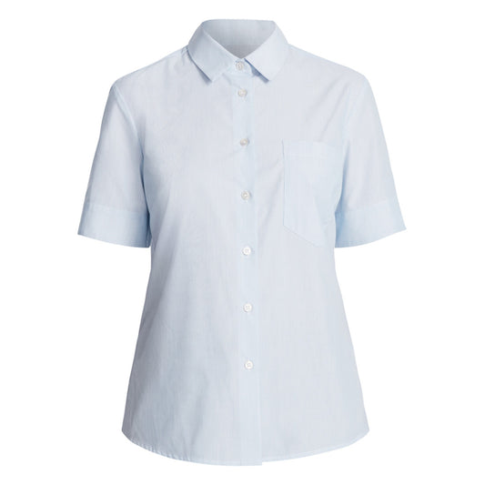 NNT Textured Stripe Short Sleeve Shirt (CATU65) – Light Blue