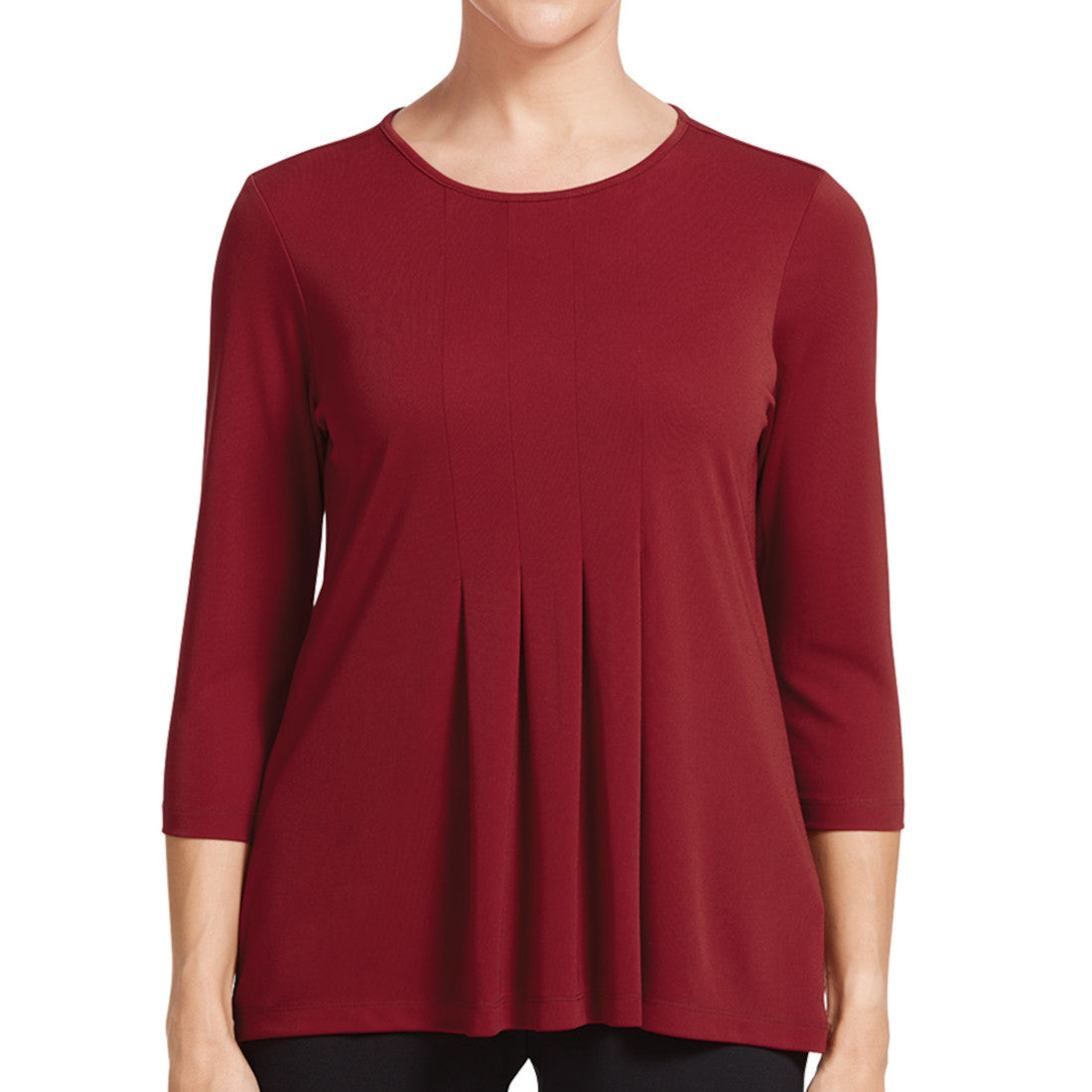 NNT Matt Jersey 3/4 Sleeve T-Top (CATU7E) – Poppy