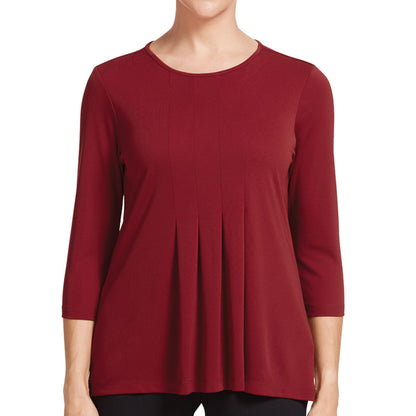 NNT Matt Jersey 3/4 Sleeve T-Top (CATU7E) – Poppy