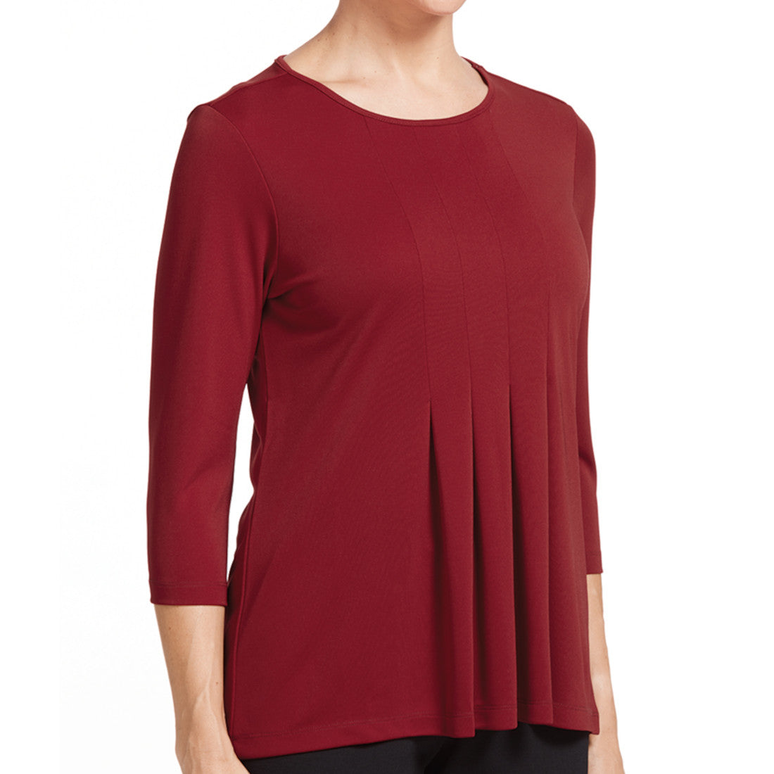 NNT Matt Jersey 3/4 Sleeve T-Top (CATU7E) – Poppy