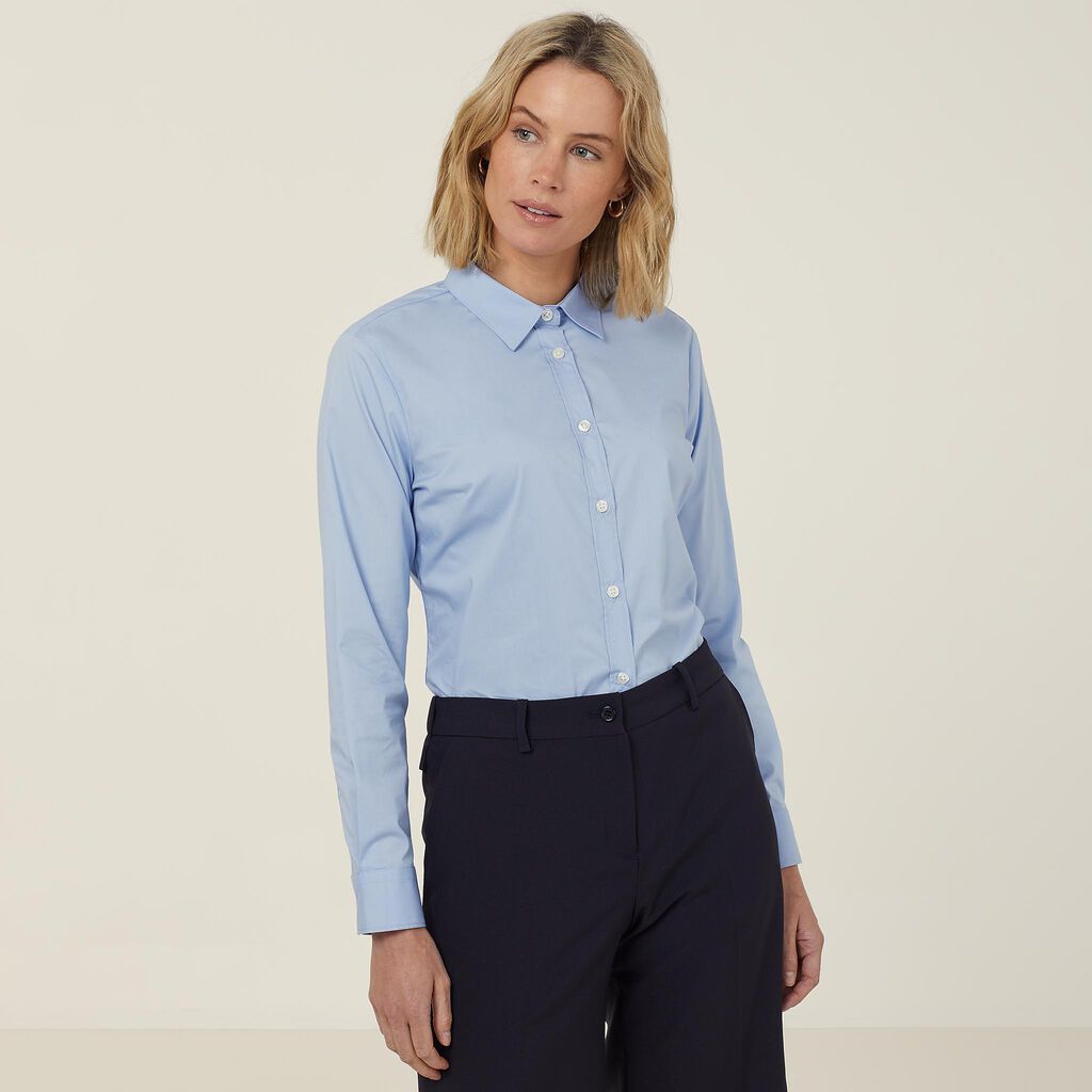 AVIGNON STRETCH LONG SLEEVE SLIM SHIRT