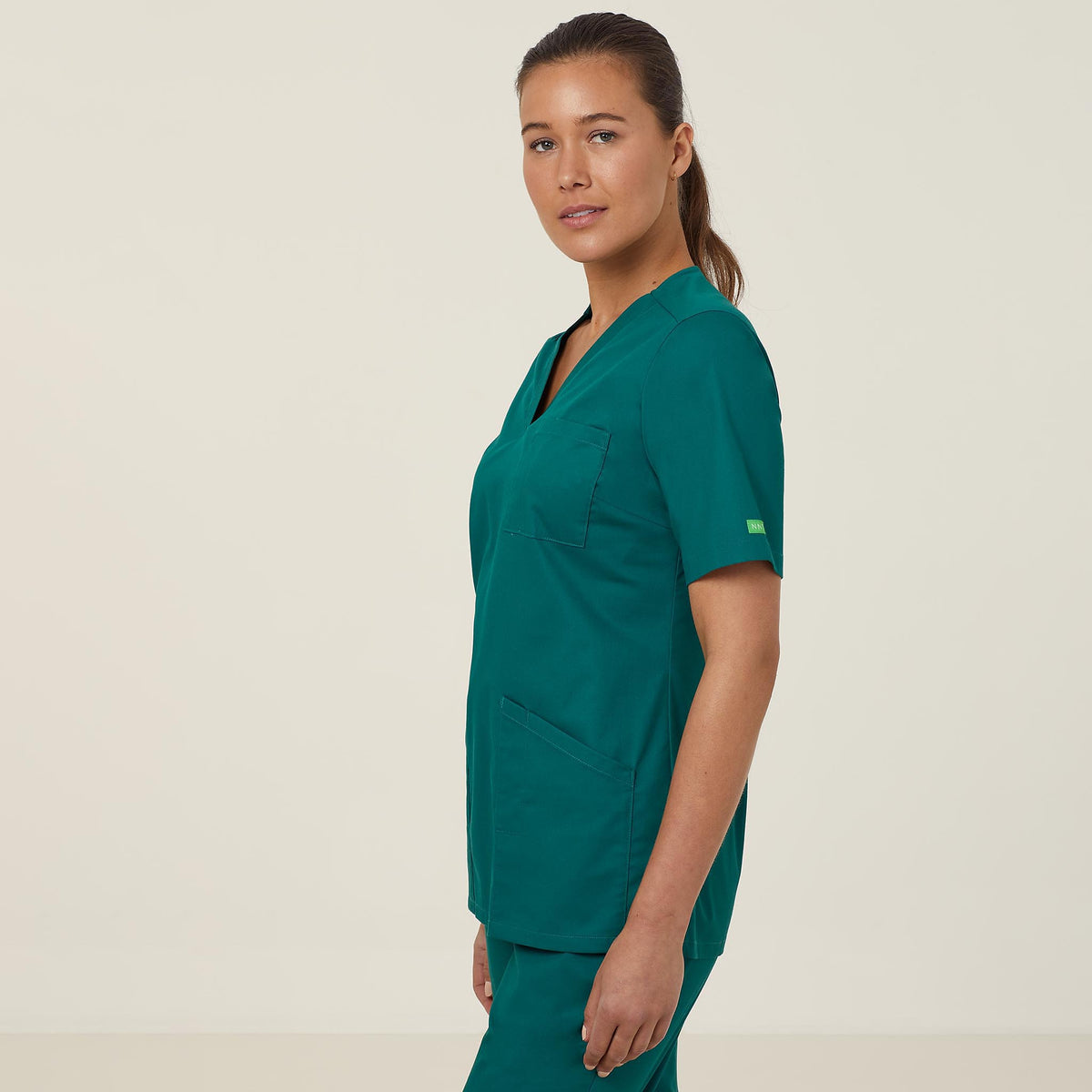 NNT Vital Antibacterial Mayo Scrub Top (CATUMN) – Hunter Green