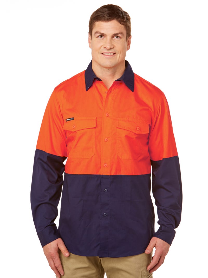Kemeja KingGee Workcool 2 Disambung L/S