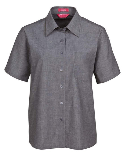 JB’S LADIES ORIGINAL S/S FINE CHAMBRAY SHIRT