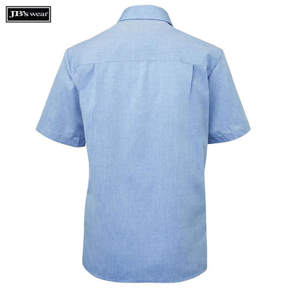 JB’S LADIES ORIGINAL S/S FINE CHAMBRAY SHIRT