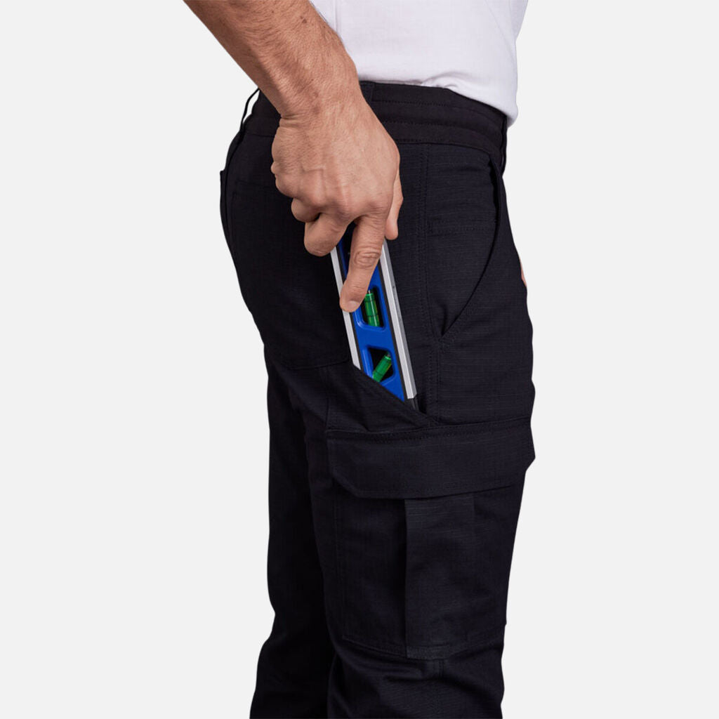 CALÇA COM ALGODÃO DE CINTURA CONFORTÁVEL TRADIES 