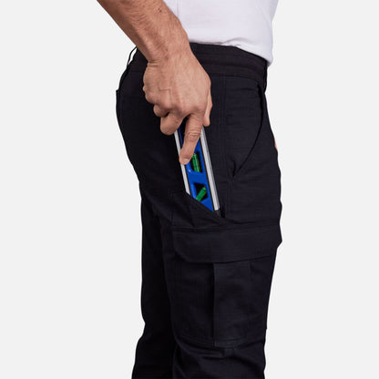 CALÇA COM ALGODÃO DE CINTURA CONFORTÁVEL TRADIES 