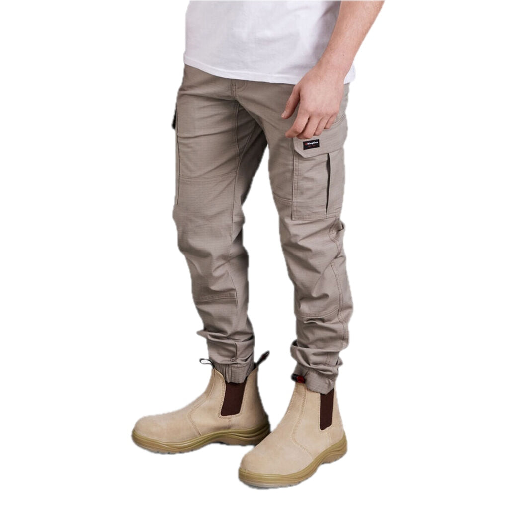TRADIES COMFORT WAIST CUFFED PANTS