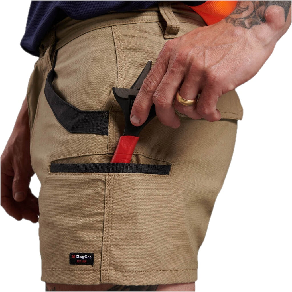 Celana Pendek Utilitas Stretch Tradies 