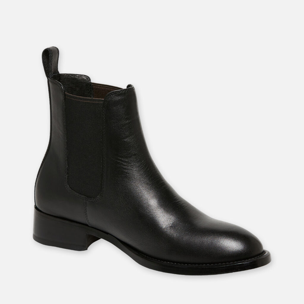 URBAN LEATHER DRESS BOOTS