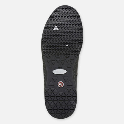 Sepatu Kerja Superlite Kulit Bertali - Hitam