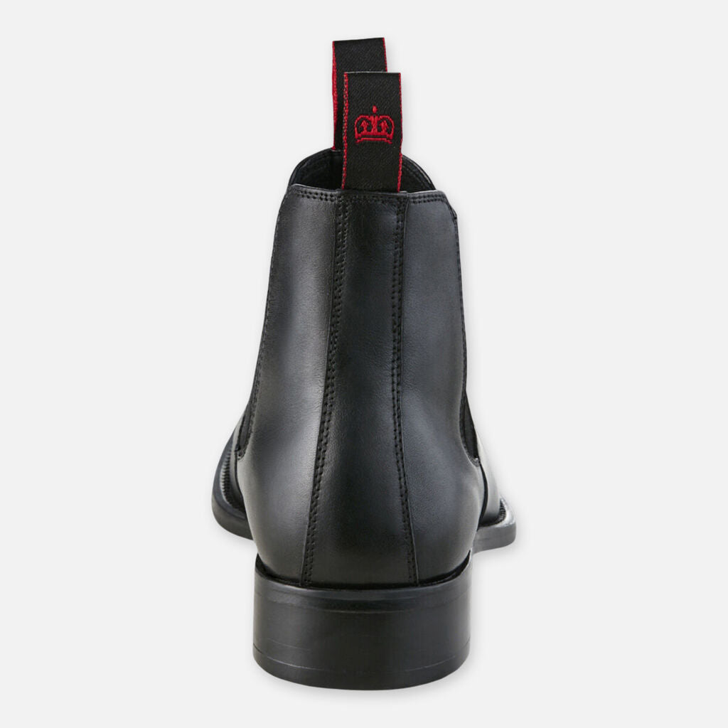 URBAN LEATHER GUSSET DRESS BOOTS