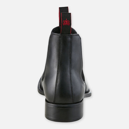 URBAN LEATHER GUSSET DRESS BOOTS