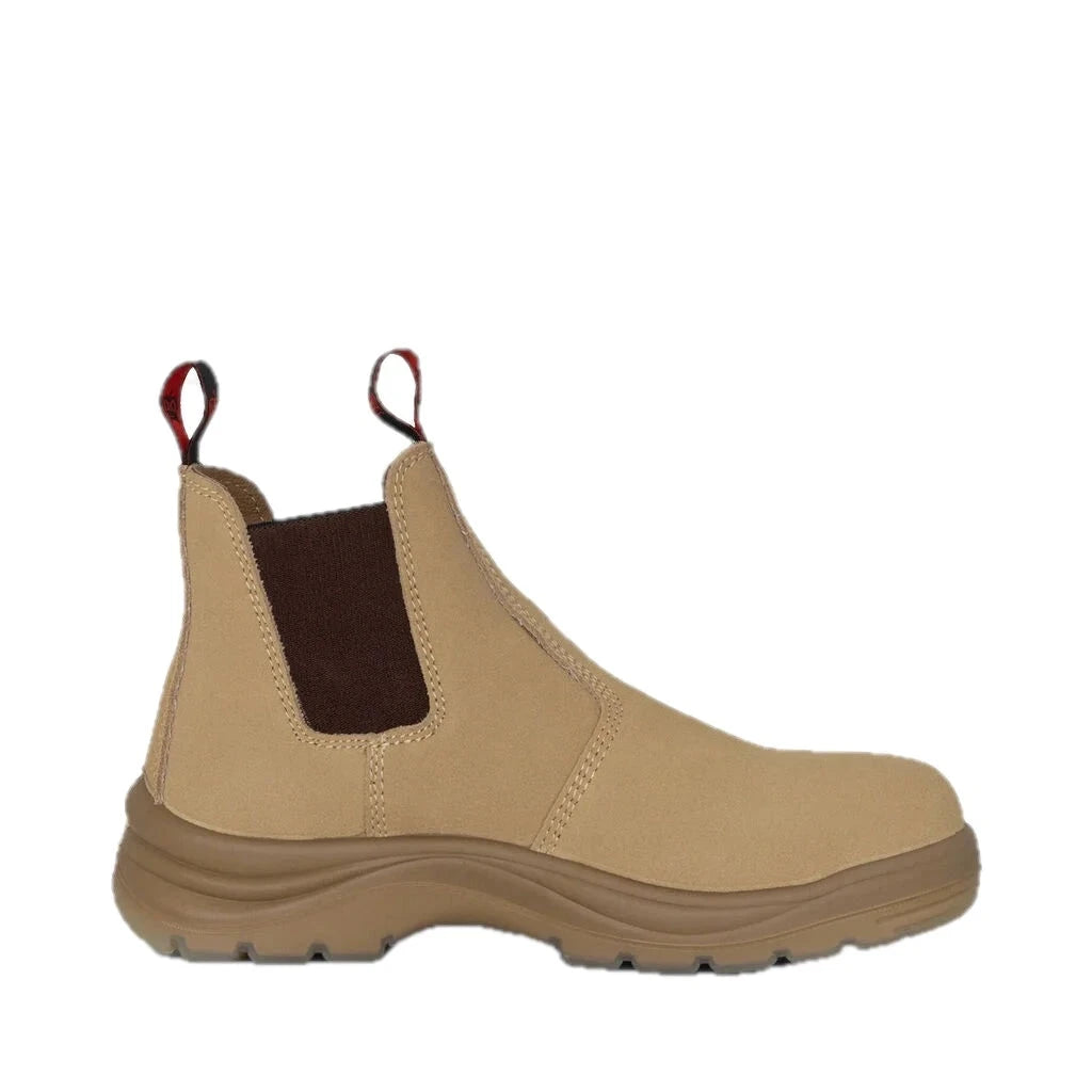 Sepatu Bot Kerja Flinders Suede Steel Cap Gusset