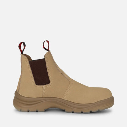 Sepatu Bot Kerja Flinders Suede Steel Cap Gusset