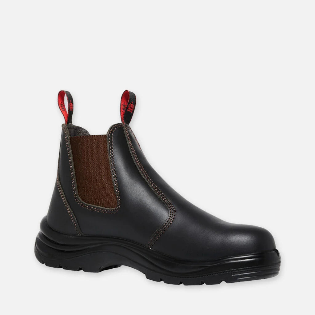 Botas de trabalho Flinders Leather com reforço em aço