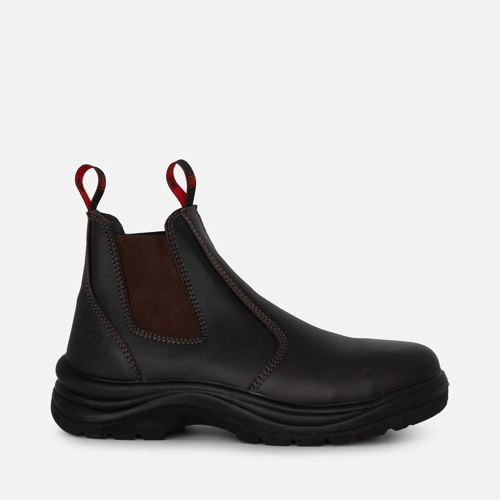 Botas de trabalho Flinders Leather com reforço em aço