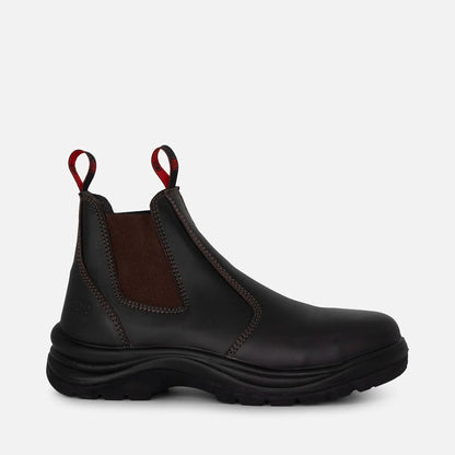 Botas de trabalho Flinders Leather com reforço em aço