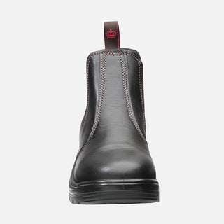 Flinders Leather Steel Cap Gusset Work Boots
