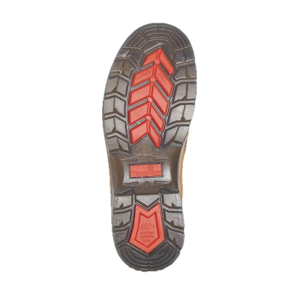 Tradie Zip/Lace Steel Cap Safety Work Boots 5