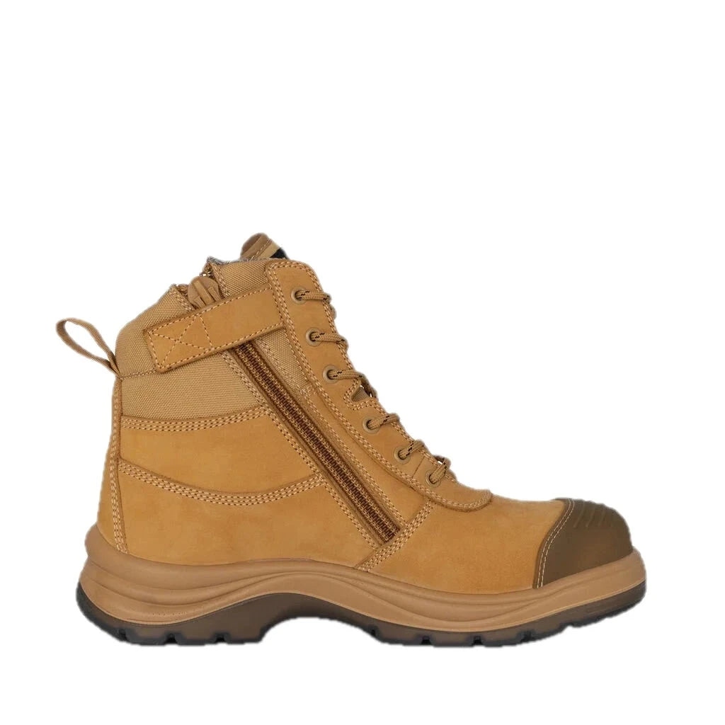 Sepatu Bot Kerja Keselamatan Komposit Tradie Zip/Lace 6" 