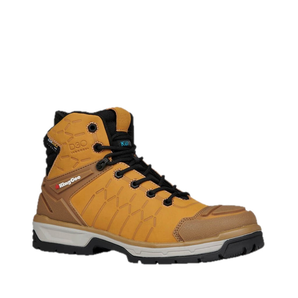 QUANTUM HYBRID ZIP/LACE COMPOSITE TOE WORK BOOTS 5"