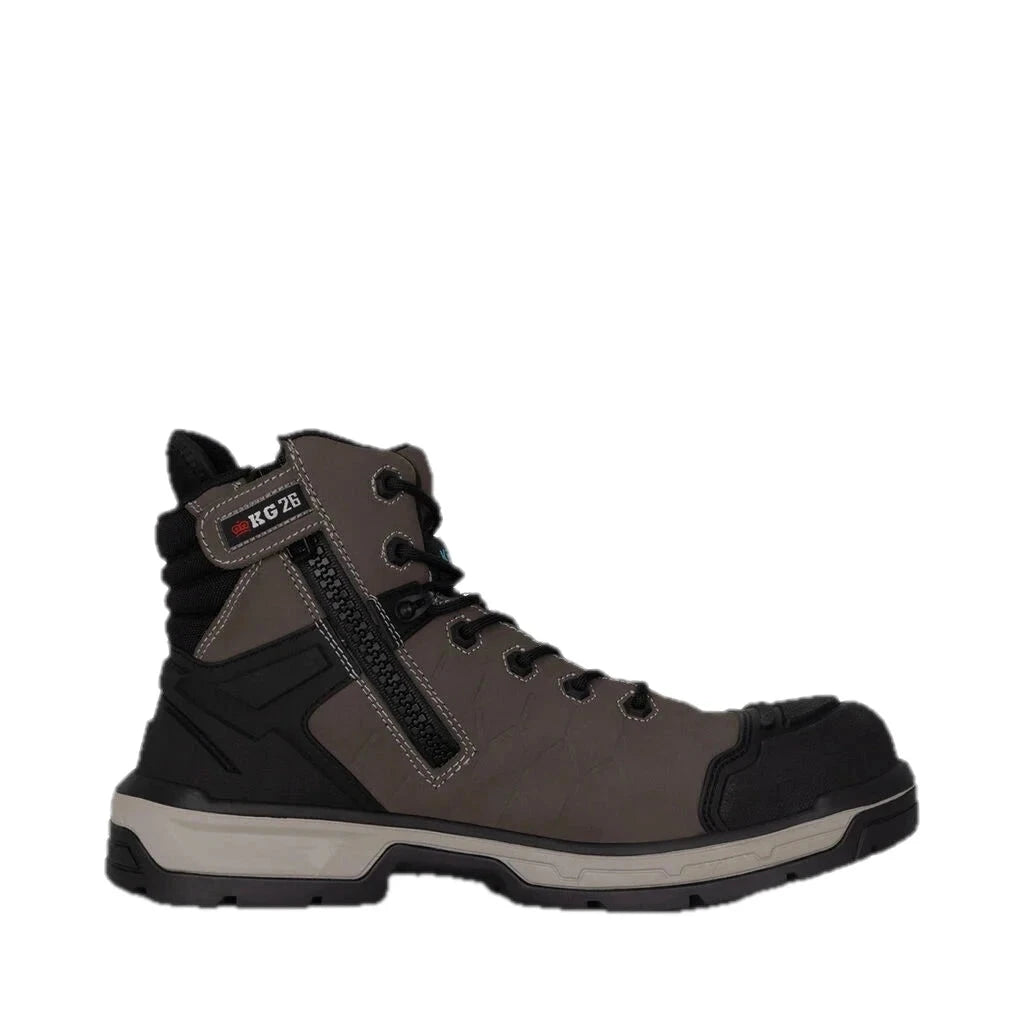 Botas de trabalho Quantum Hybrid com fecho/ataca e biqueira em compósito, 5" - Cedro 