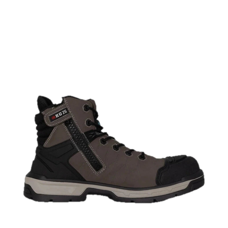 Quantum Hybrid Zip/Lace Composite Toe Work Boots 5" - Cedar