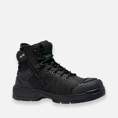 Botas de trabalho Quantum Hybrid com biqueira composta, cano de 5 polegadas - Pretas 