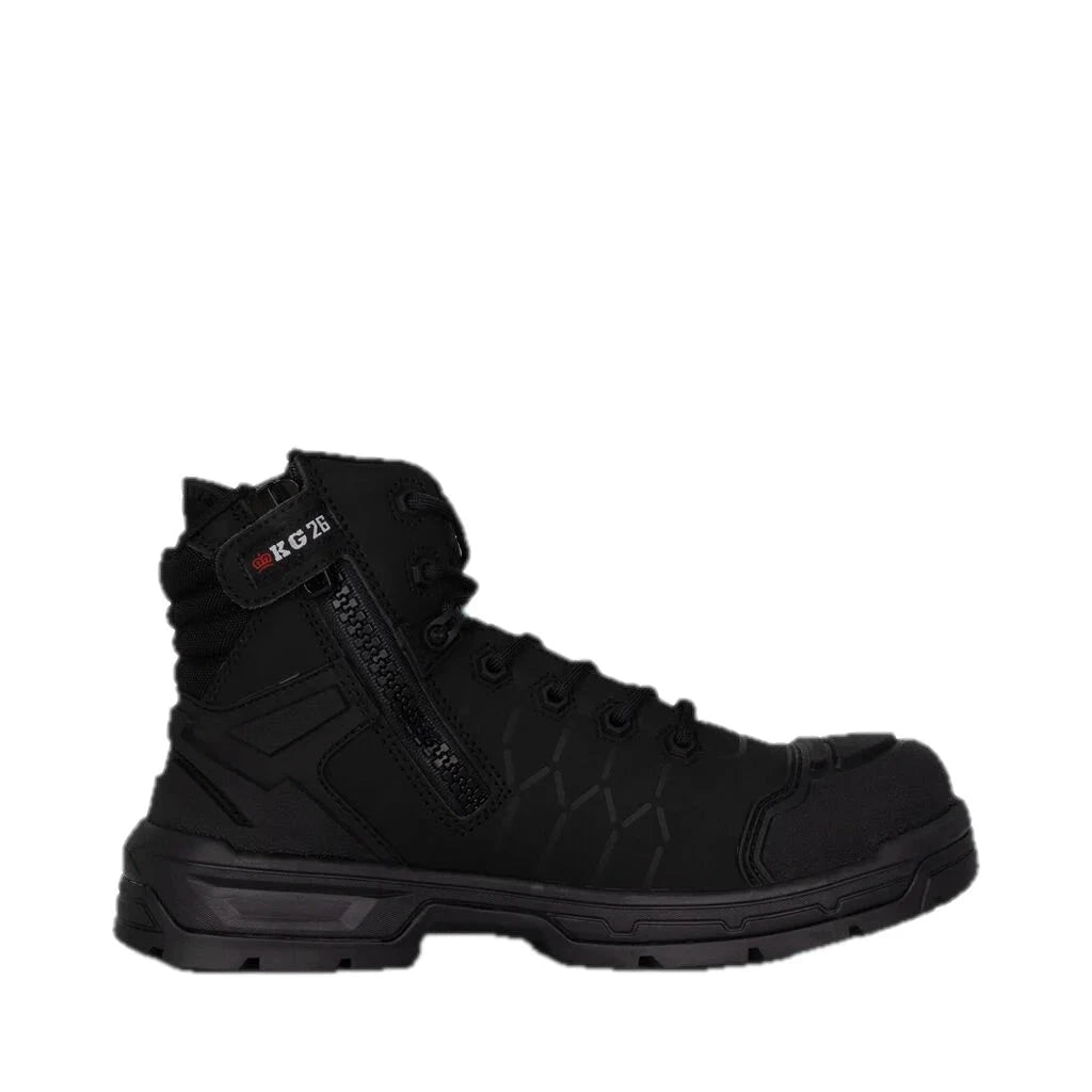 Quantum Hybrid Composite Toe Work Boots 5" - Black