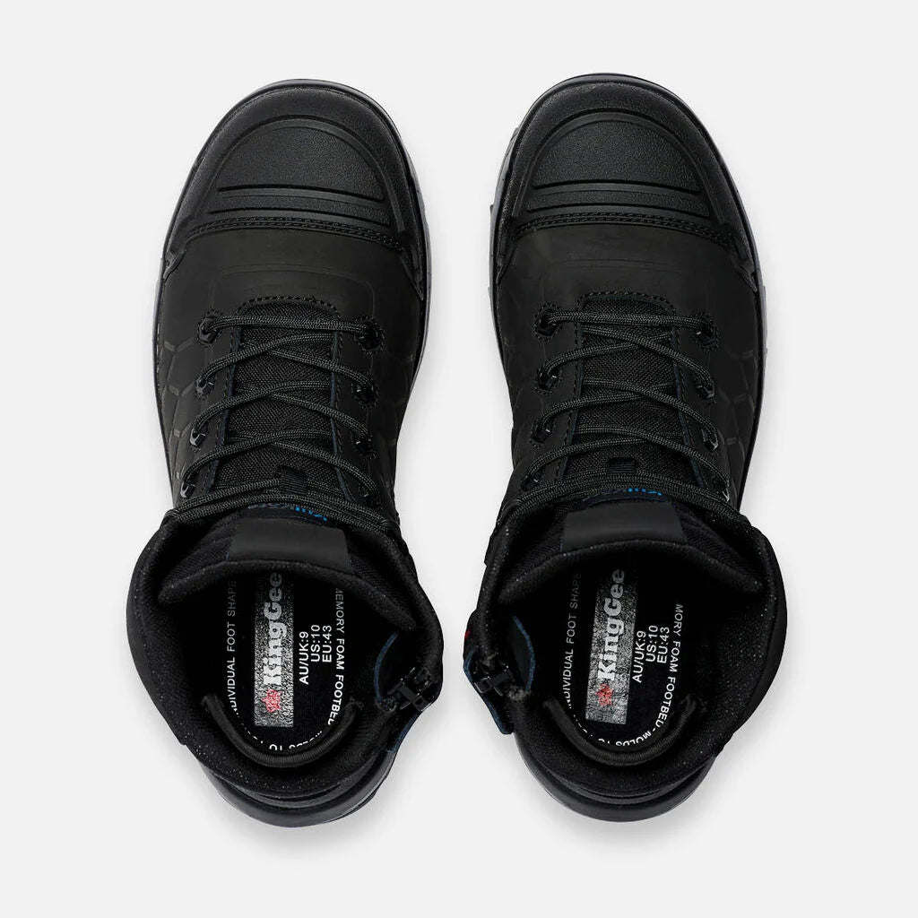 Botas de trabalho Quantum Hybrid com biqueira composta, cano de 5 polegadas - Pretas 