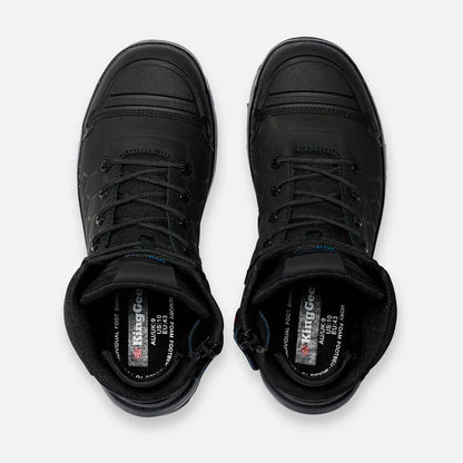 Botas de trabalho Quantum Hybrid com biqueira composta, cano de 5 polegadas - Pretas 