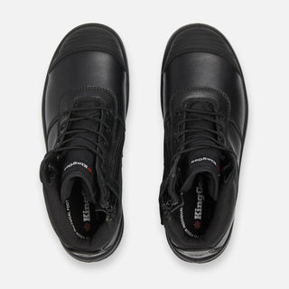 radie Zip/Lace Steel Cap Safety Work Boots 5