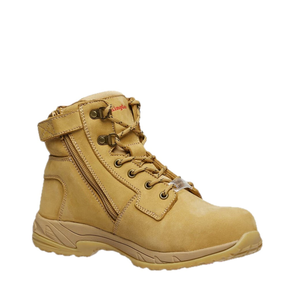 Women's Tradie Hybrid Zip/Lace Composite Cap Work Boots 6"