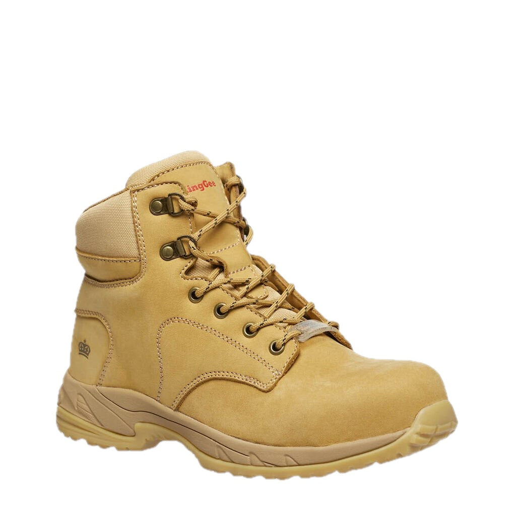 Women's Tradie Hybrid Zip/Lace Composite Cap Work Boots 6"