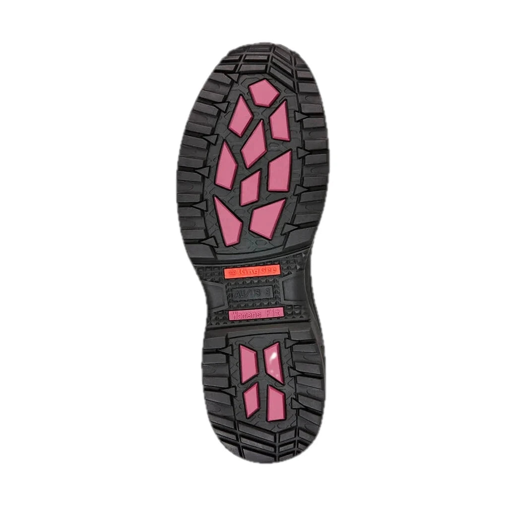Women's Tradie Gusset Composite Cap Work Boots - Black