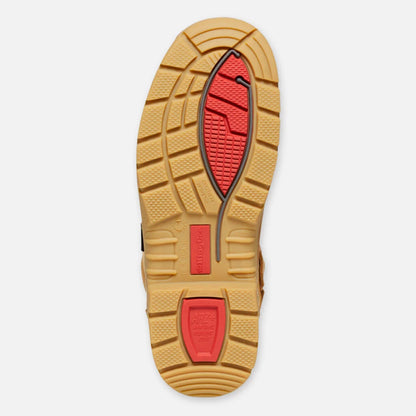 Phoenix Zip/Lace Safety Work Boots With Scuff Cap