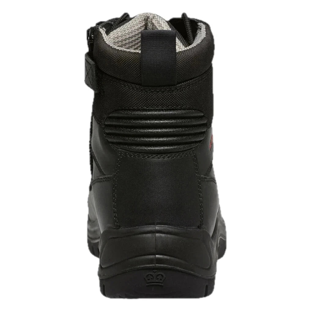Phoenix Zip/Lace Safety Work Boots With Scuff Cap