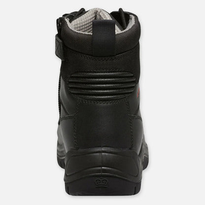 Phoenix Zip/Lace Safety Work Boots With Scuff Cap
