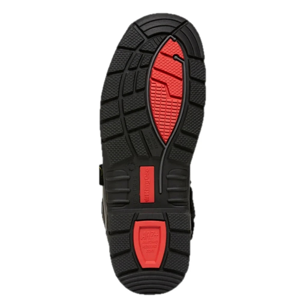 Phoenix Zip/Lace Safety Work Boots With Scuff Cap