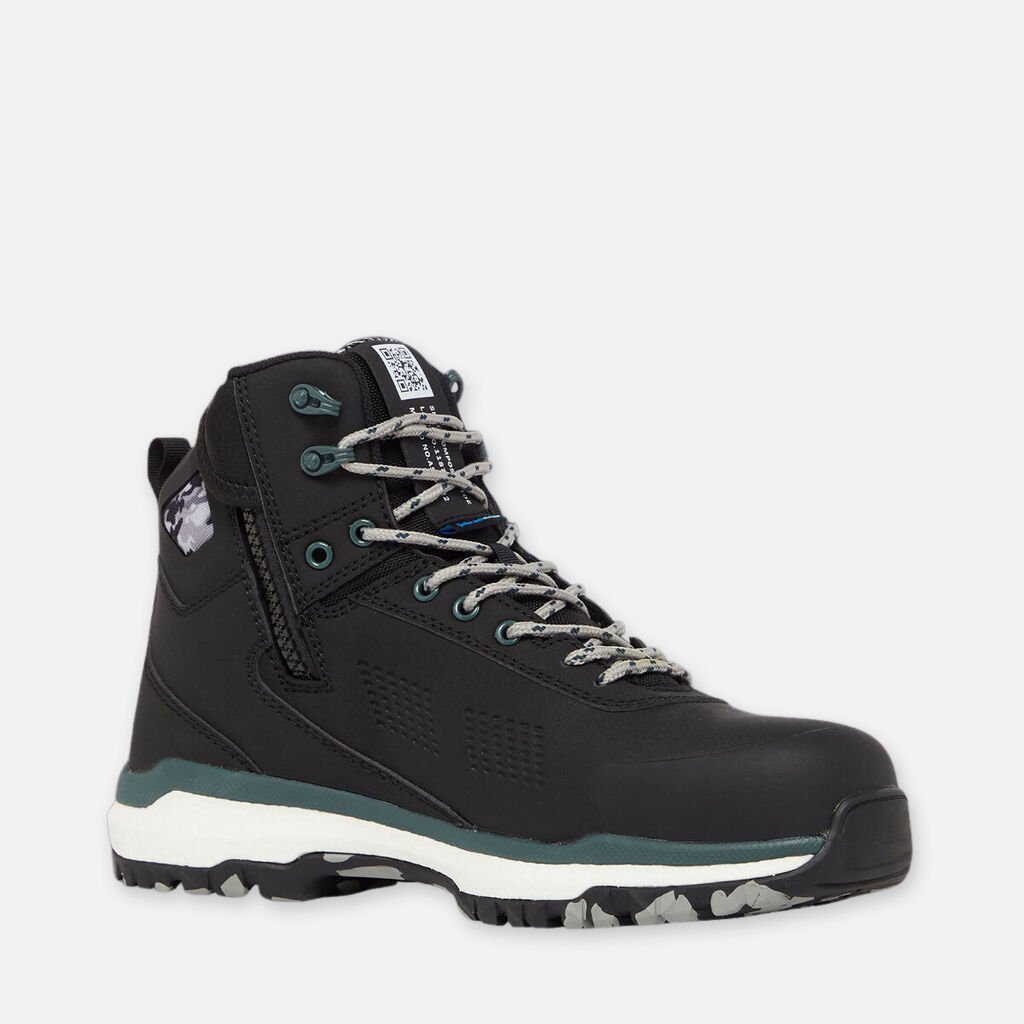 Botas de trabalho Terra Firma Hybrid com fecho/ataca e biqueira em compósito, tamanho 5".