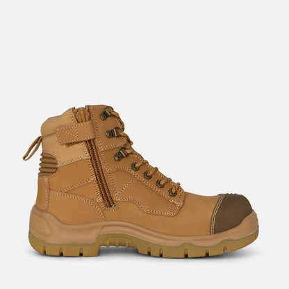 Botas de segurança Phoenix Zip/Lace Composite, tamanho 6