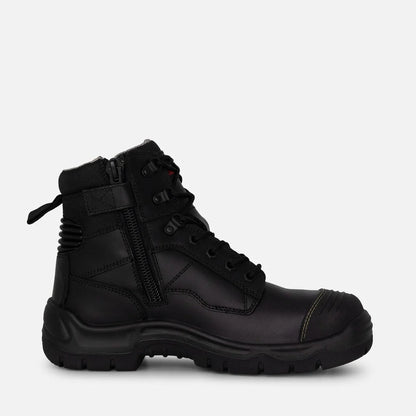Phoenix Zip/Lace Composite Safety Work Boots 6"