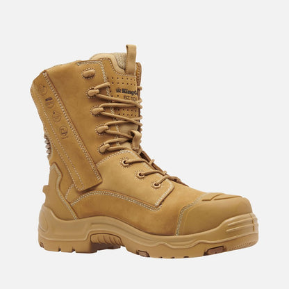 Bota de trabalho ONYX 8Z com proteção contra perfurações e proteção metatársica 