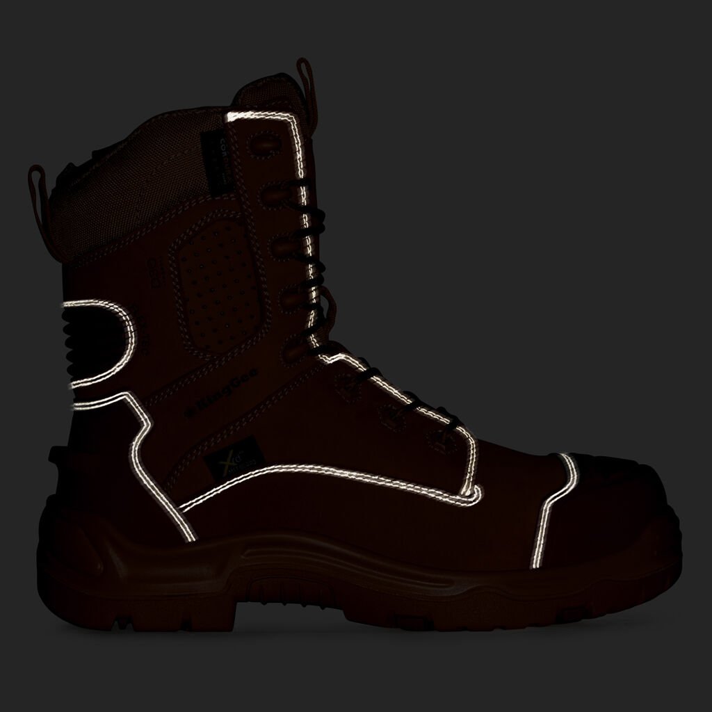 Bota de trabalho ONYX 8Z com proteção contra perfurações e proteção metatársica 