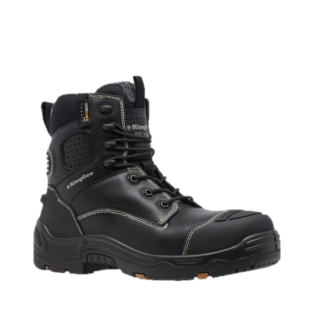 Bota de trabalho ONYX 6CZ com biqueira composta - Preto 