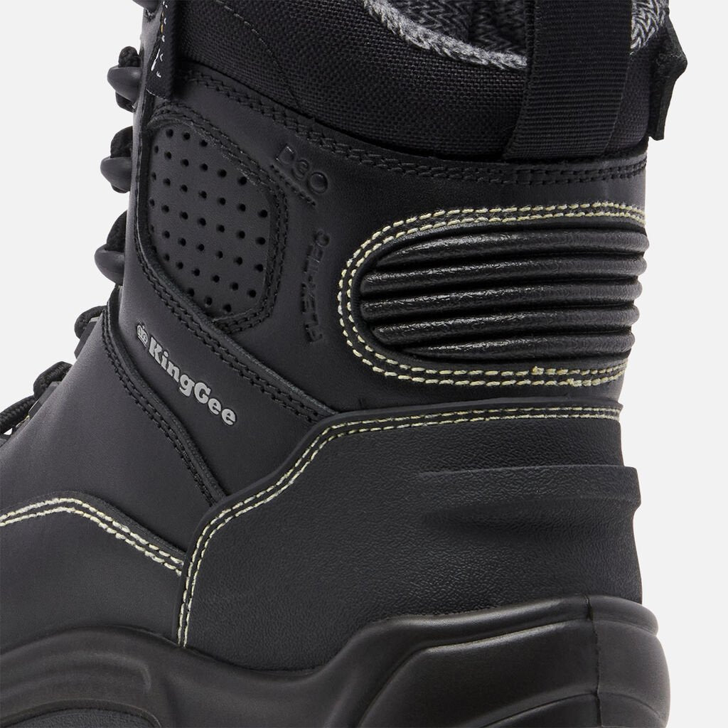 Bota de trabalho ONYX 6CZ com biqueira composta - Preto 