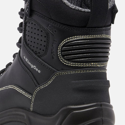 Bota de trabalho ONYX 6CZ com biqueira composta - Preto 