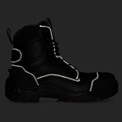 Bota de trabalho ONYX 6CZ com biqueira composta - Preto 
