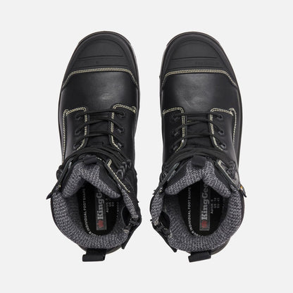Bota de trabalho ONYX 6CZ com biqueira composta - Preto 